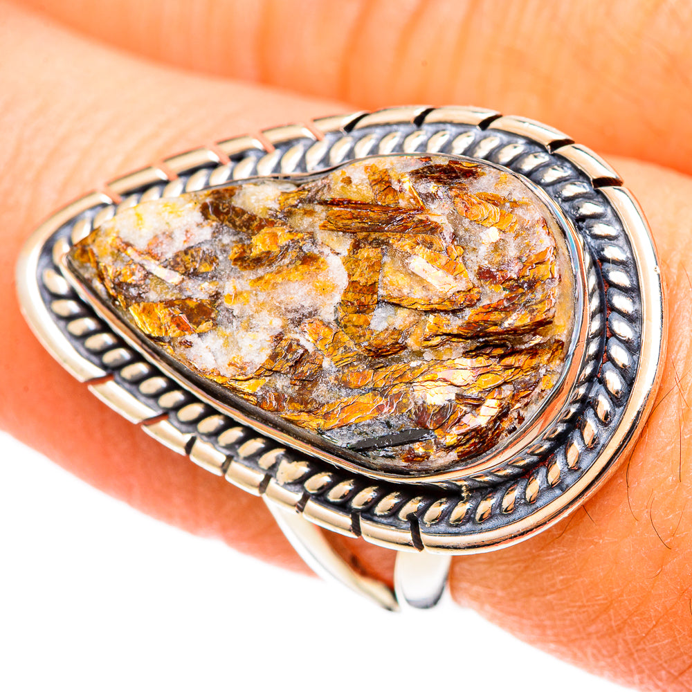 Astrophyllite Rings handcrafted by Ana Silver Co - RING108083