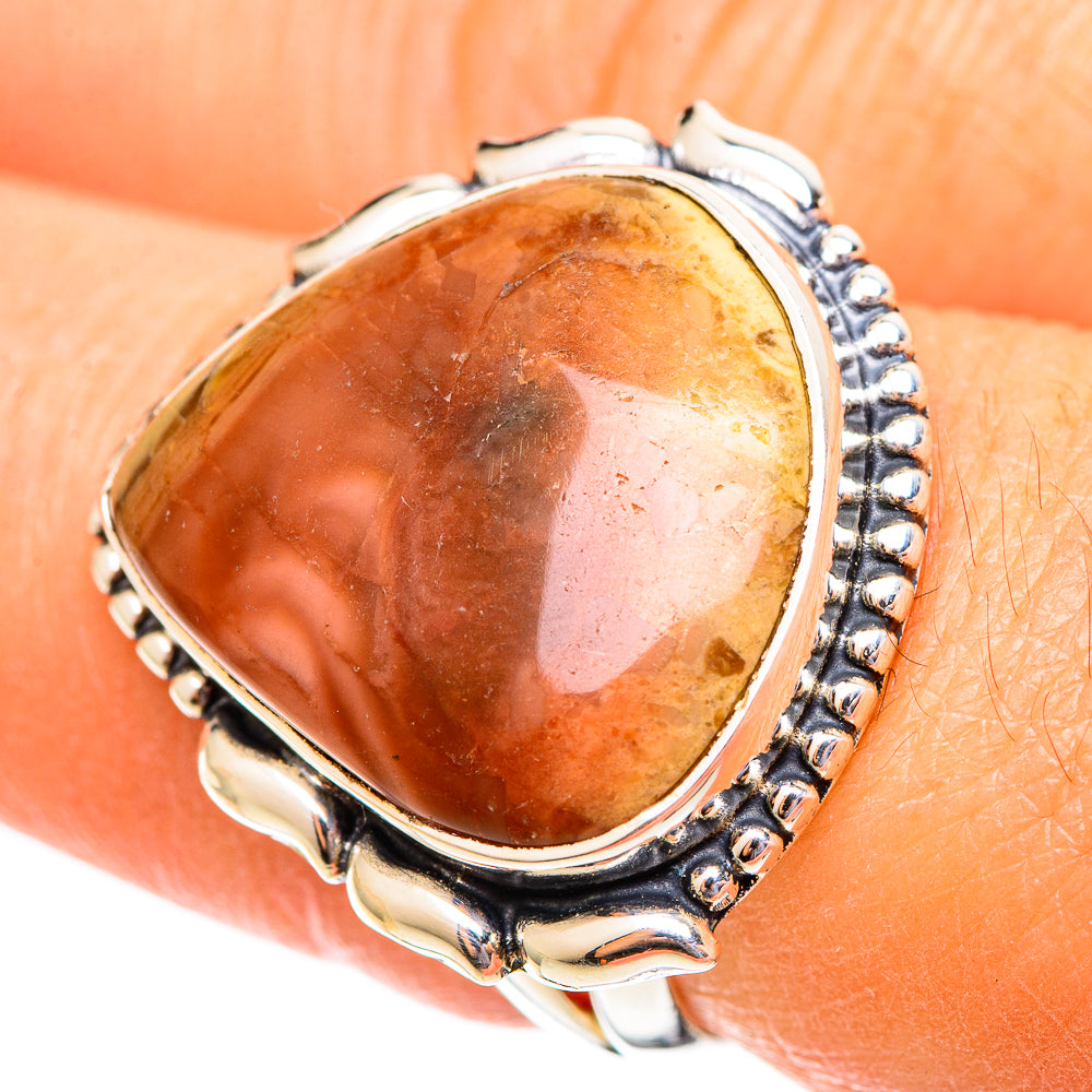 Imperial Jasper Rings handcrafted by Ana Silver Co - RING108084