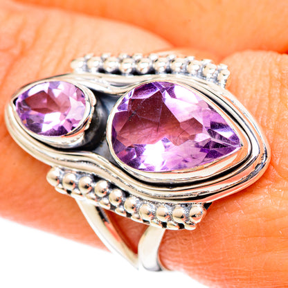 Amethyst Rings handcrafted by Ana Silver Co - RING108088
