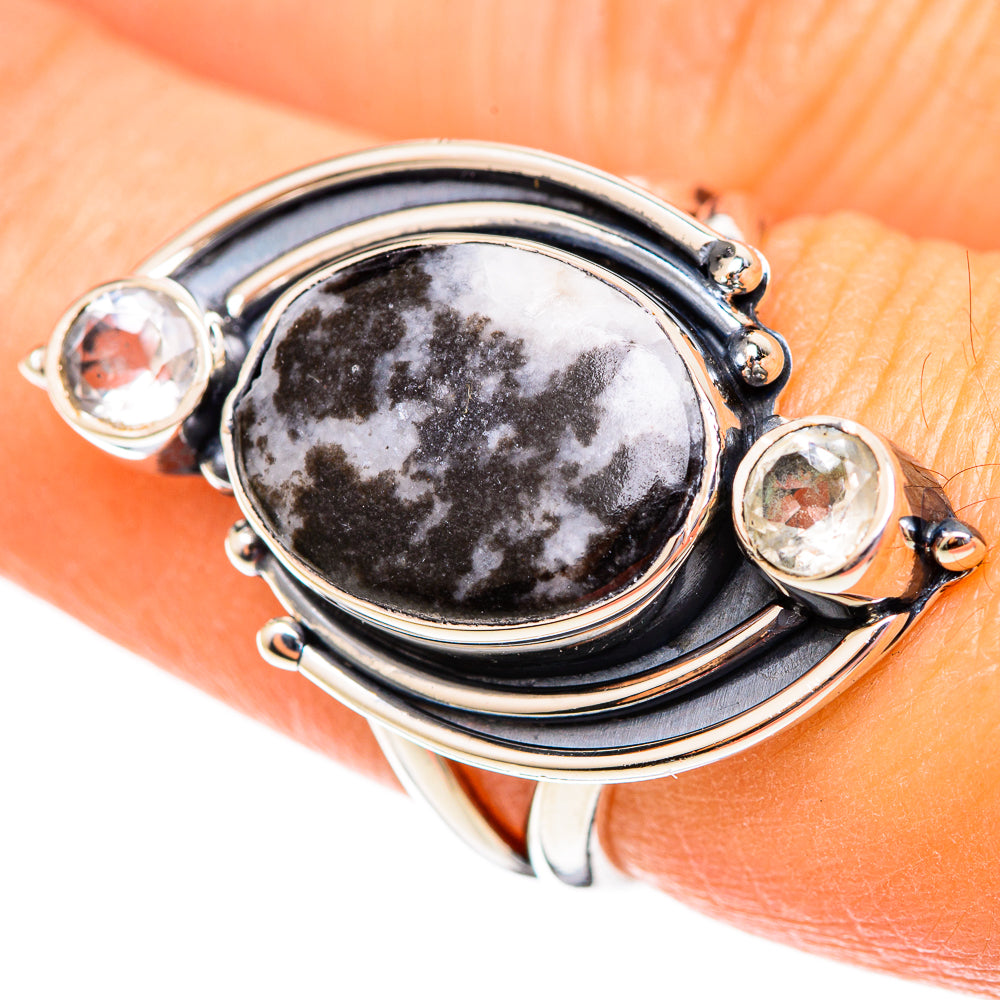 Pinolith Jasper Rings handcrafted by Ana Silver Co - RING108094