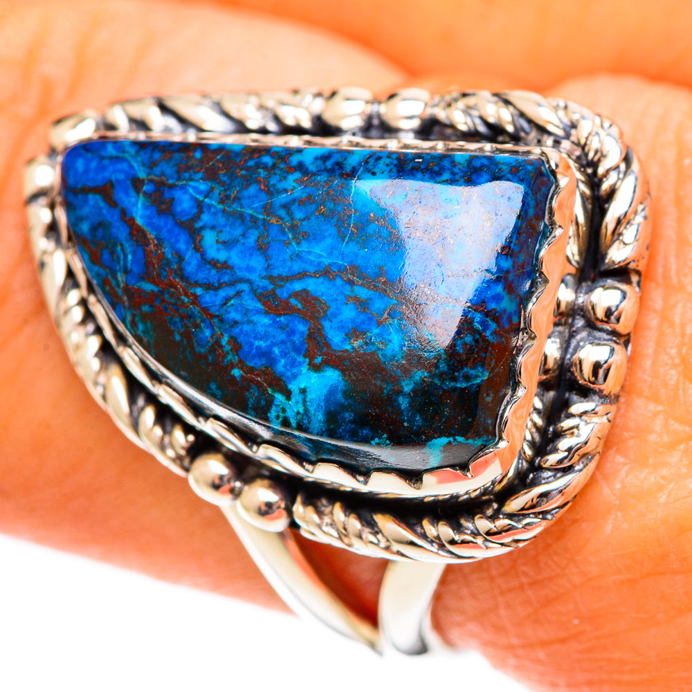 Shattuckite Rings handcrafted by Ana Silver Co - RING108110