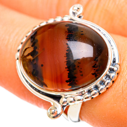 Montana Agate Rings handcrafted by Ana Silver Co - RING108121