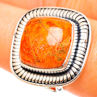 Sponge Coral Rings handcrafted by Ana Silver Co - RING108124