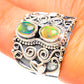 Ethiopian Opal Rings handcrafted by Ana Silver Co - RING108140