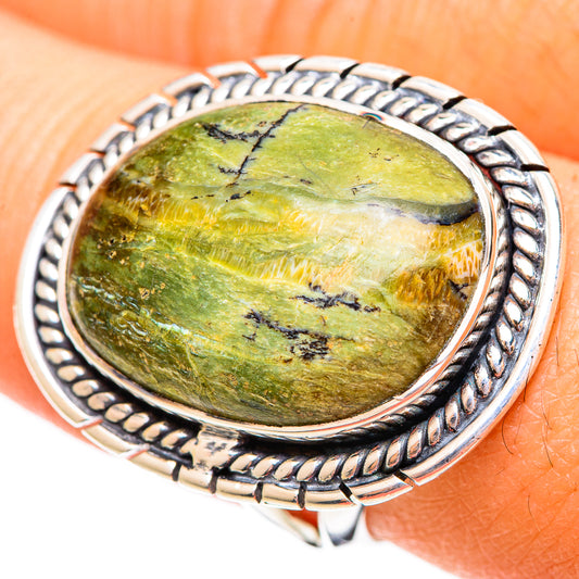 Rainforest Jasper Rings handcrafted by Ana Silver Co - RING108151