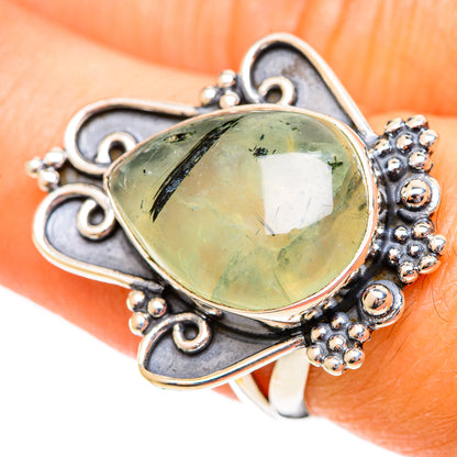 Prehnite Rings handcrafted by Ana Silver Co - RING108152