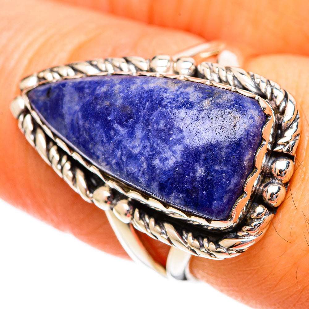 Sodalite Rings handcrafted by Ana Silver Co - RING108182