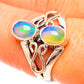 Ethiopian Opal Rings handcrafted by Ana Silver Co - RING108209