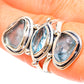 Aquamarine Rings handcrafted by Ana Silver Co - RING108217