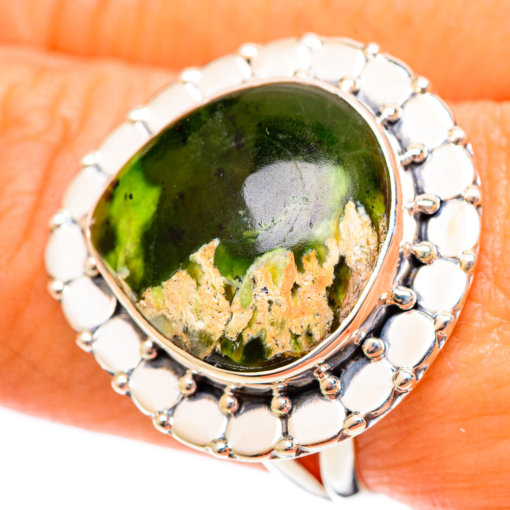 Rainforest Opal Rings handcrafted by Ana Silver Co - RING108219