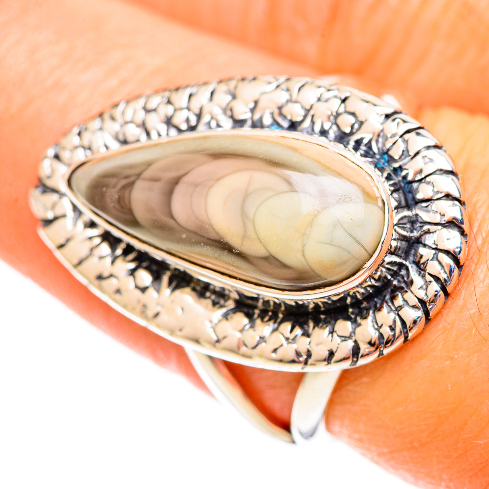 Polychrome Jasper Rings handcrafted by Ana Silver Co - RING108225