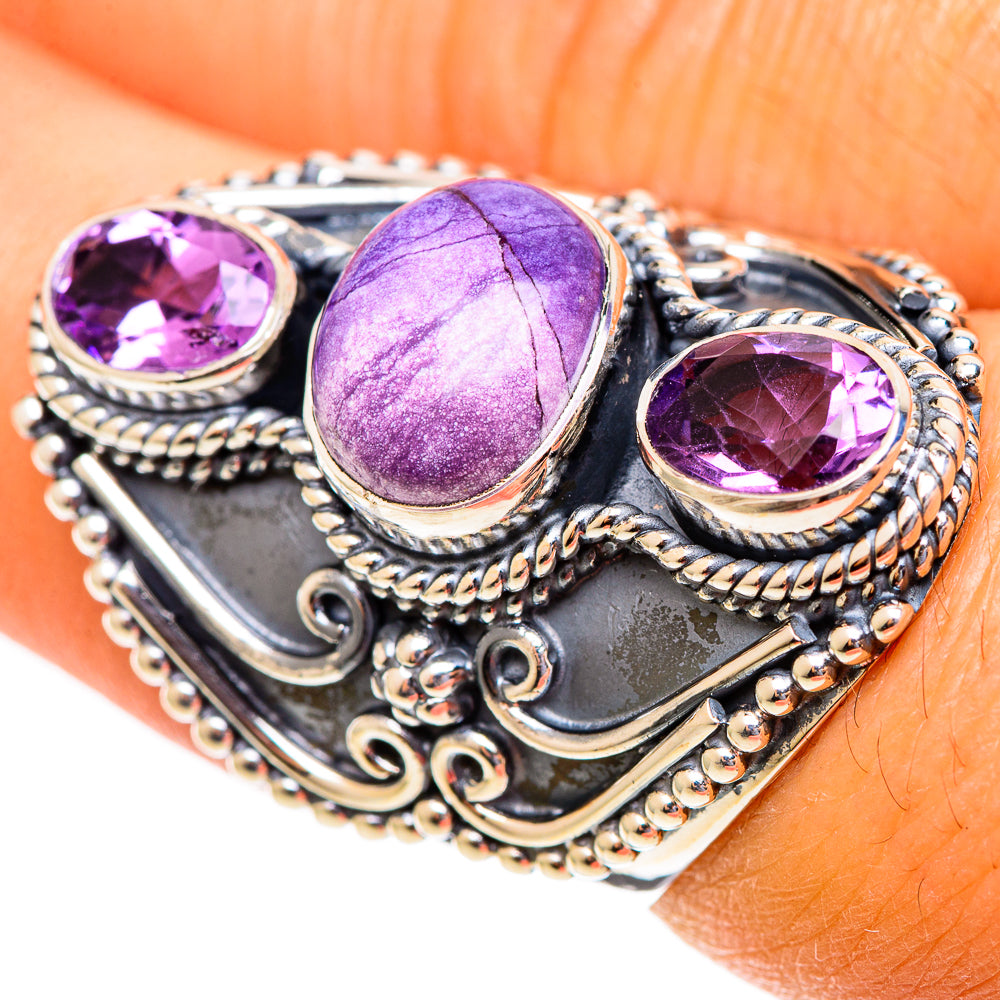 Tiffany Stone Rings handcrafted by Ana Silver Co - RING108235