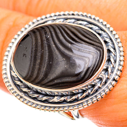 Psilomelane Rings handcrafted by Ana Silver Co - RING108240