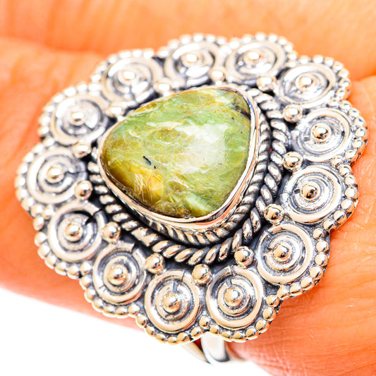 Rainforest Jasper Rings handcrafted by Ana Silver Co - RING108260