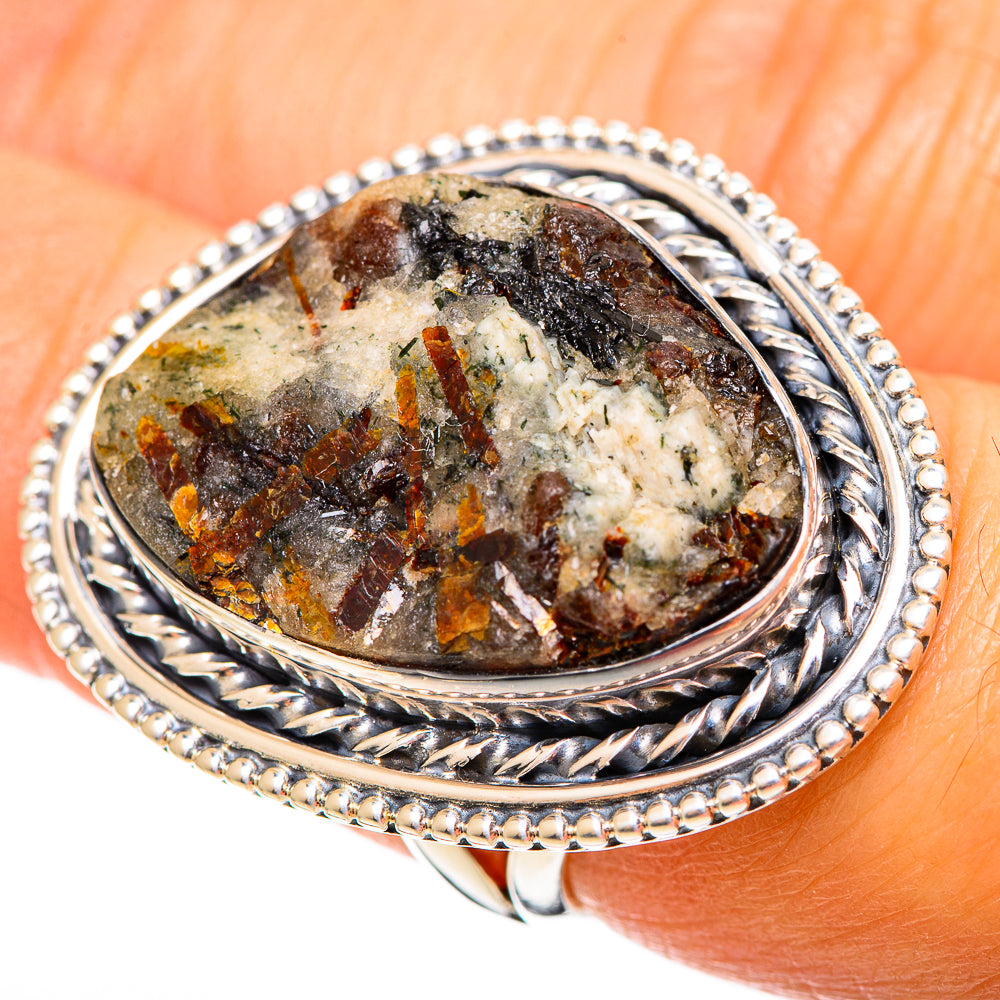 Astrophyllite Rings handcrafted by Ana Silver Co - RING108264