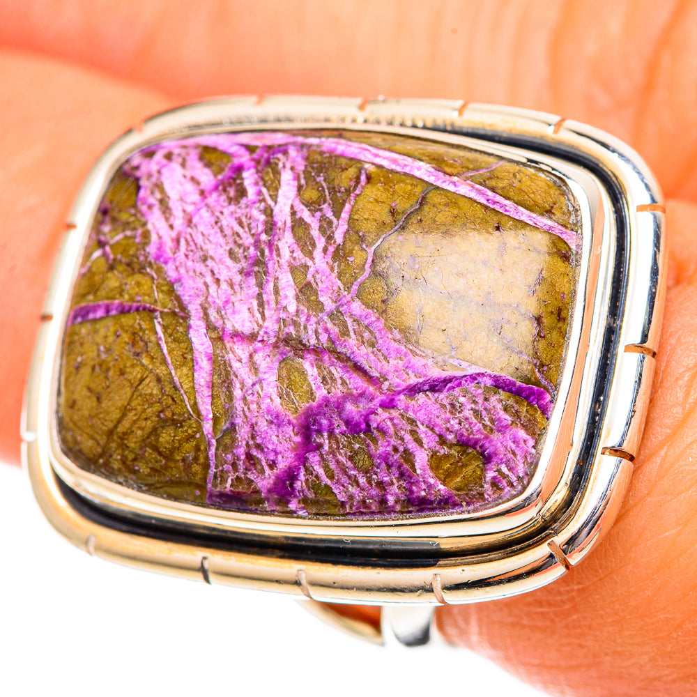 Stichtite Rings handcrafted by Ana Silver Co - RING108273