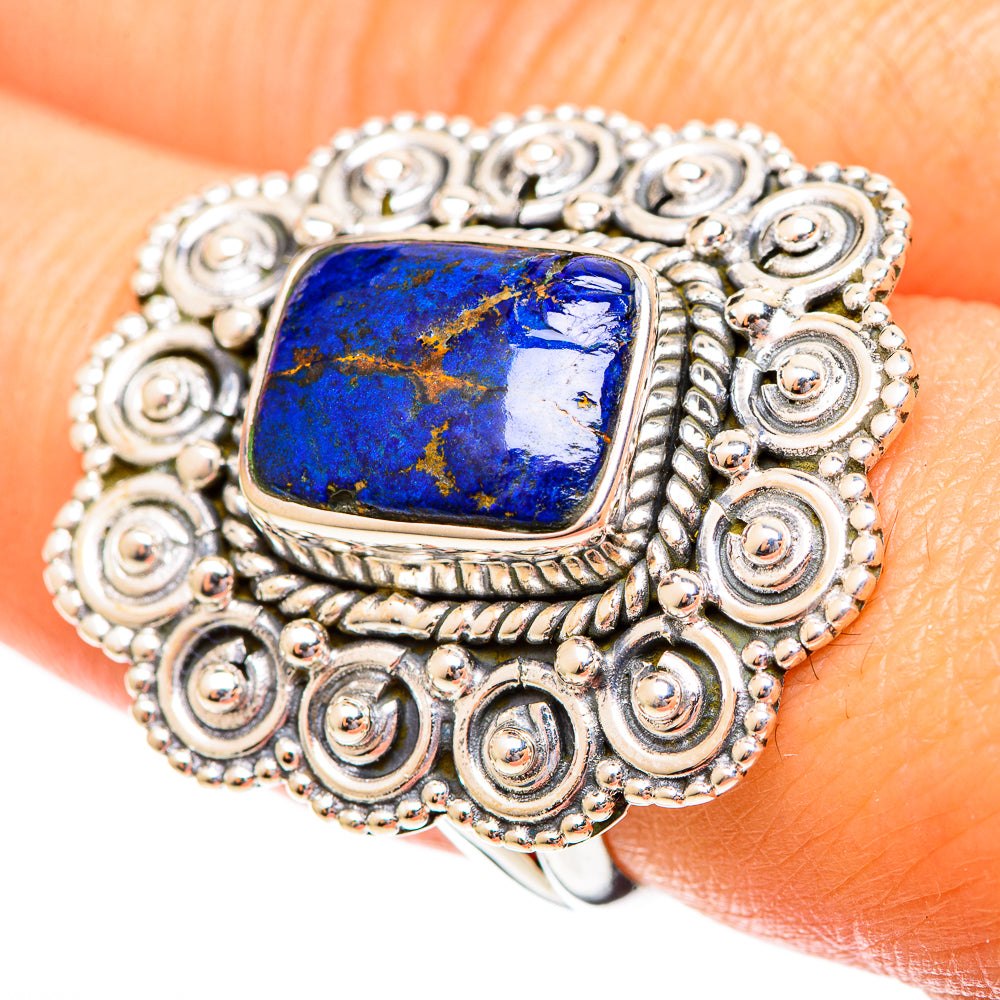 Lapis Lazuli Rings handcrafted by Ana Silver Co - RING108281