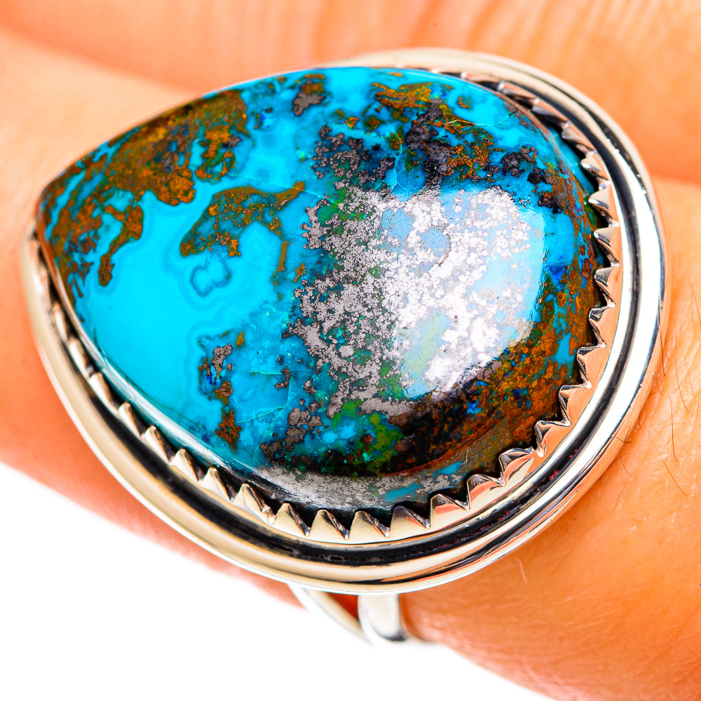 Shattuckite Rings handcrafted by Ana Silver Co - RING108285