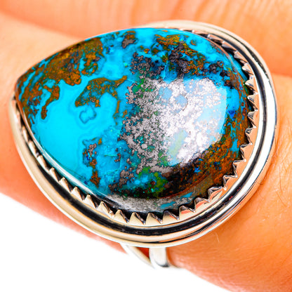 Shattuckite Rings handcrafted by Ana Silver Co - RING108285