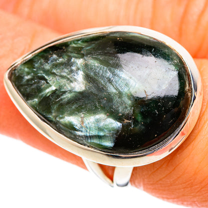 Seraphinite Rings handcrafted by Ana Silver Co - RING108289