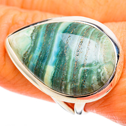 Ocean Jasper Rings handcrafted by Ana Silver Co - RING108292