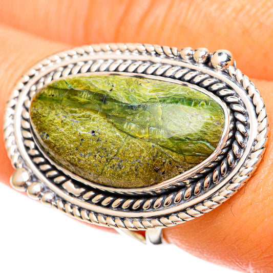 Rainforest Jasper Rings handcrafted by Ana Silver Co - RING108294