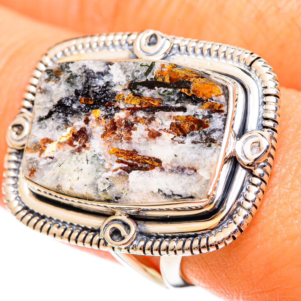 Astrophyllite Rings handcrafted by Ana Silver Co - RING108297