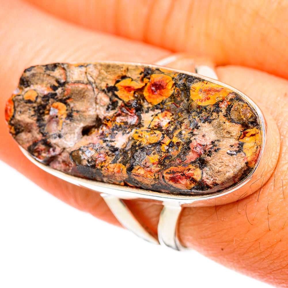 Poppy Jasper Rings handcrafted by Ana Silver Co - RING108298
