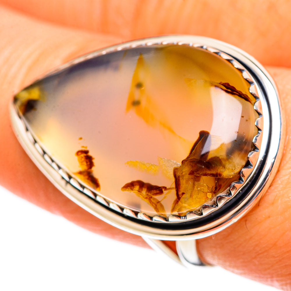 Montana Agate Rings handcrafted by Ana Silver Co - RING108300