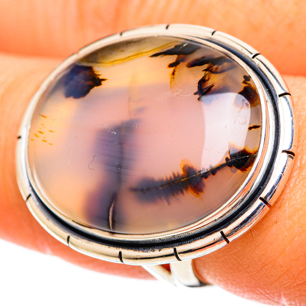 Montana Agate Rings handcrafted by Ana Silver Co - RING108309
