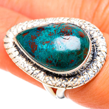 Shattuckite Rings handcrafted by Ana Silver Co - RING108321