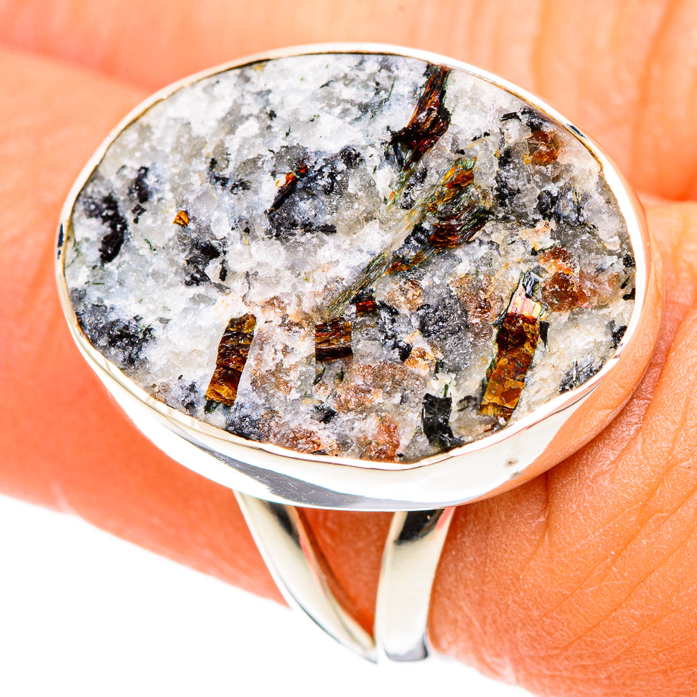 Astrophyllite Rings handcrafted by Ana Silver Co - RING108342