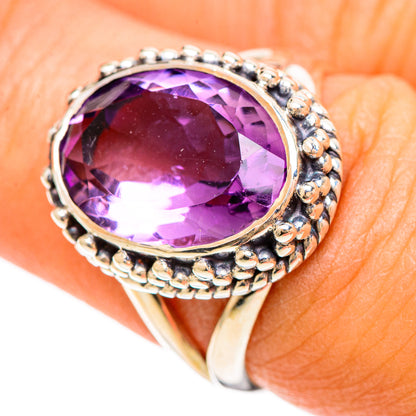 Amethyst Rings handcrafted by Ana Silver Co - RING108352