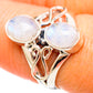 Rainbow Moonstone Rings handcrafted by Ana Silver Co - RING108362