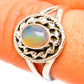 Ethiopian Opal Rings handcrafted by Ana Silver Co - RING108407