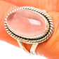 Rose Quartz Rings handcrafted by Ana Silver Co - RING108429