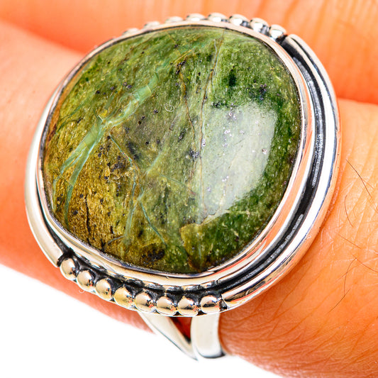 Rainforest Jasper Rings handcrafted by Ana Silver Co - RING108457