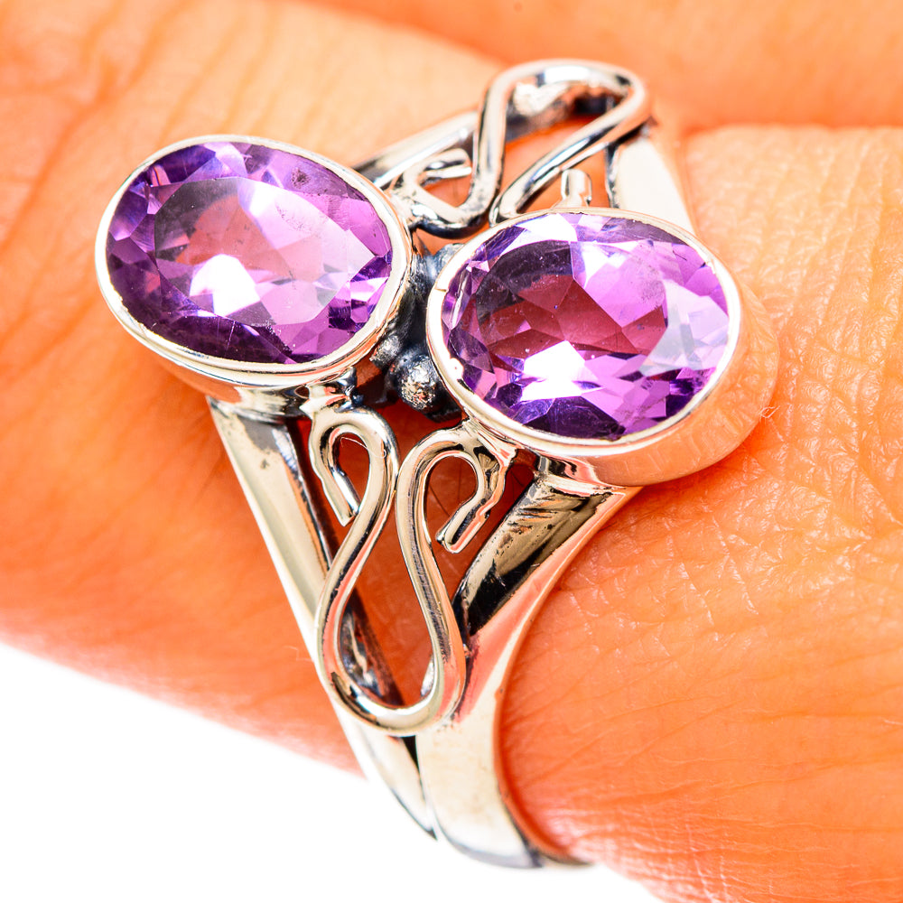 Amethyst Rings handcrafted by Ana Silver Co - RING108467