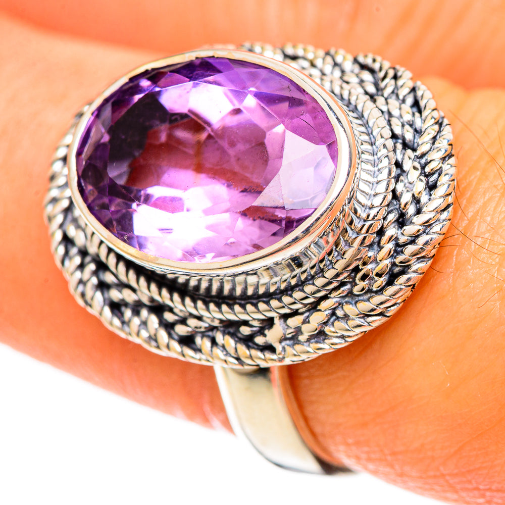 Amethyst Rings handcrafted by Ana Silver Co - RING108469