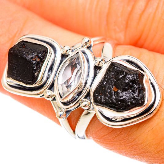 Tektite Rings handcrafted by Ana Silver Co - RING108471