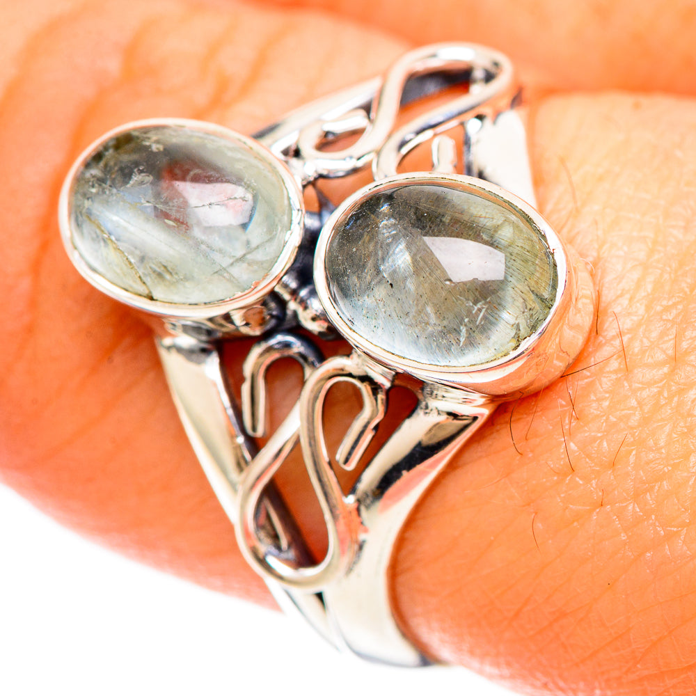 Aquamarine Rings handcrafted by Ana Silver Co - RING108486