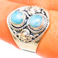 Larimar Rings handcrafted by Ana Silver Co - RING108487