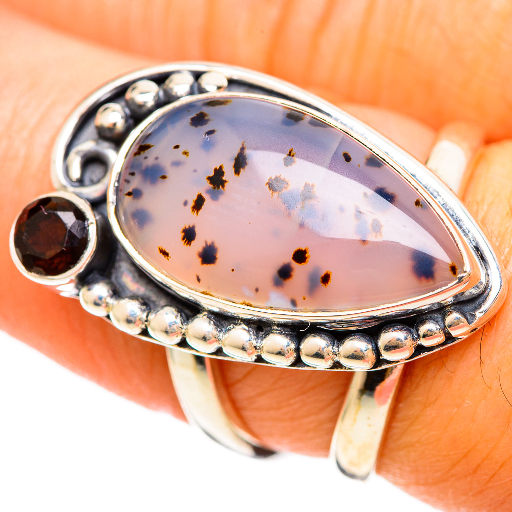 Montana Agate Rings handcrafted by Ana Silver Co - RING108507