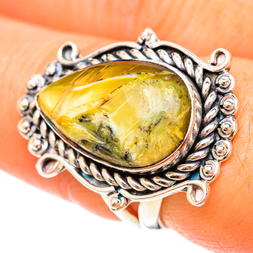 Rainforest Jasper Rings handcrafted by Ana Silver Co - RING108530