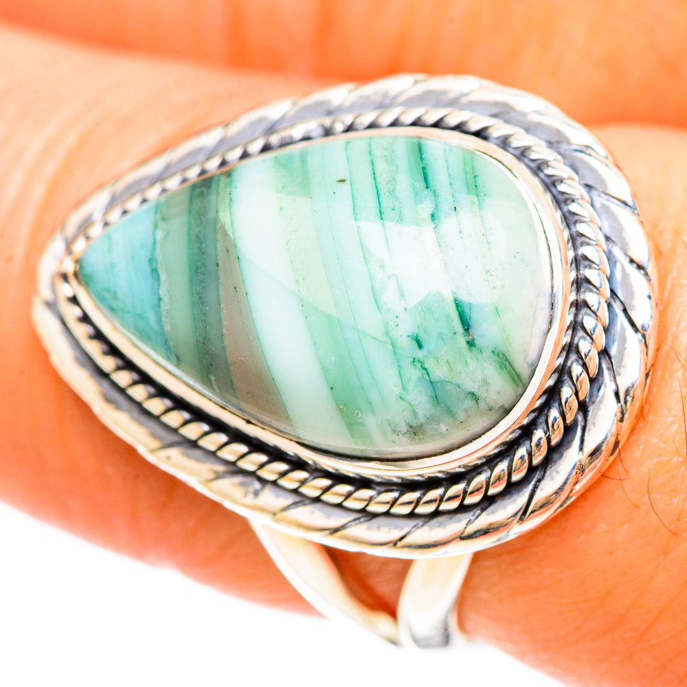 Ocean Jasper Rings handcrafted by Ana Silver Co - RING108531