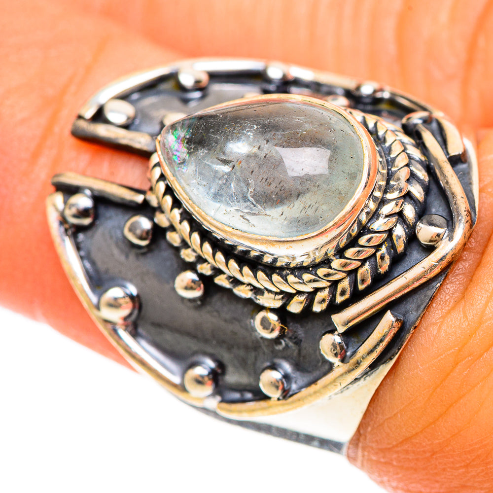Aquamarine Rings handcrafted by Ana Silver Co - RING108555