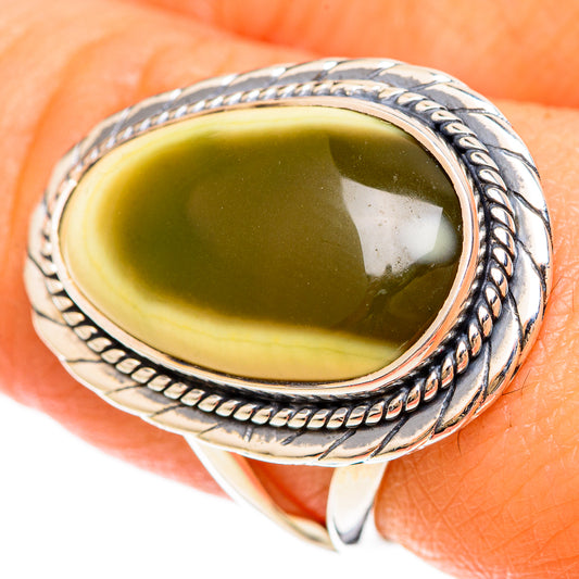 Polychrome Jasper Rings handcrafted by Ana Silver Co - RING108560