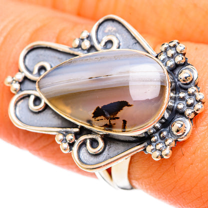 Montana Agate Rings handcrafted by Ana Silver Co - RING108573
