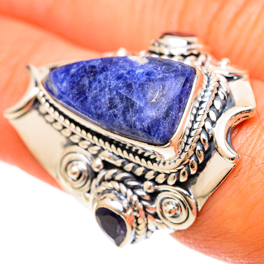 Sodalite Rings handcrafted by Ana Silver Co - RING108588