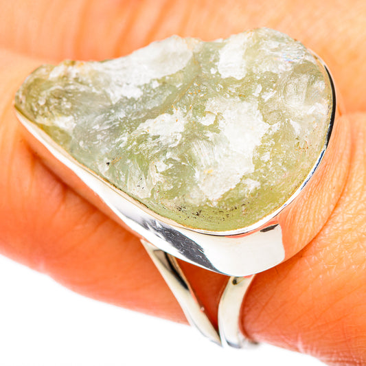 Prehnite Rings handcrafted by Ana Silver Co - RING108590